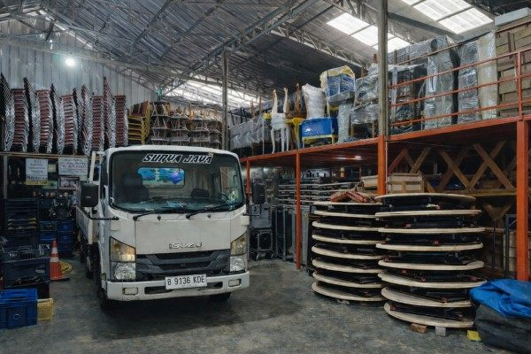 Gudang equipment Pesta Raya